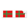 Bornholm flag bumper sticker