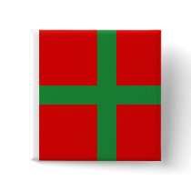 Bornholm flag pinback button