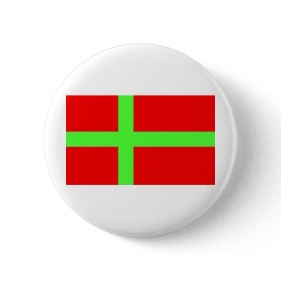 Bornholm Flag Buttons by CulturalPerspective3