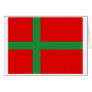 Bornholm flag greeting card