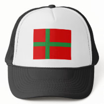 Bornholm flag mesh hat