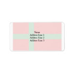 Bornholm flag custom address label