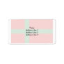 Bornholm flag custom address label