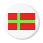 Bornholm Flag Refrigerator Magnets