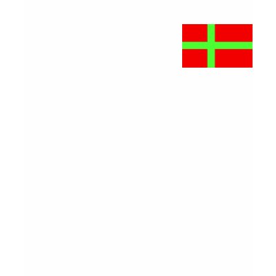 Bornholm Flag T Shirt by CulturalPerspective3