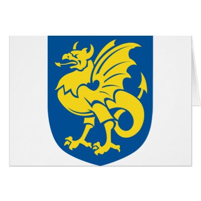 bornholms, Denmark Greeting Card by bestflag