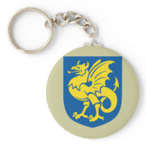 bornholms, Denmark Key Chain