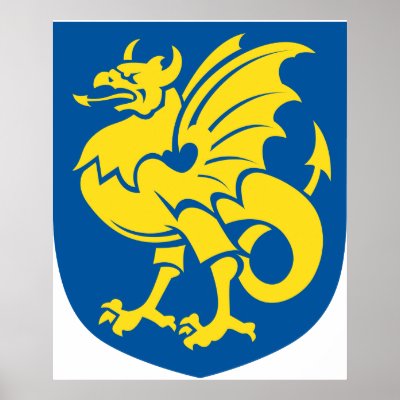 bornholms, Denmark Poster by bestflag