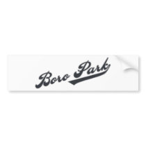 Boro Park bumper stickers