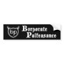Borporate Palfeasance Bumper Sticker