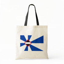 Borsele, Netherlands flag Canvas Bag