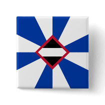 Borsele, Netherlands flag Button