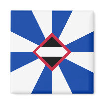 Borsele, Netherlands flag Magnet
