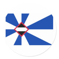 Borsele, Netherlands Round Stickers