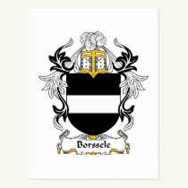 Borssele Family Crest Postcard