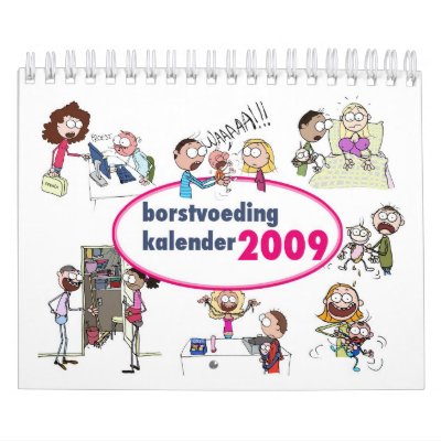 Borstvoeding kalender 2009 wall calendars by Betjecom