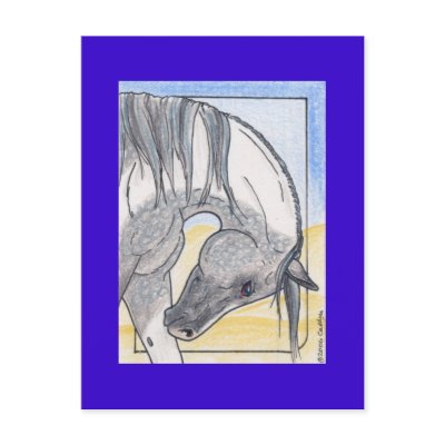 Bortai bint Kumlik Postcard by smilodonart