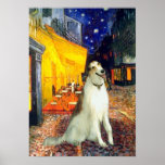 Borzoi1 - Terrace Cafe Print
