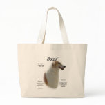 Borzoi History Design Tote Bag
