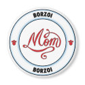 BORZOI mom magnet