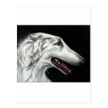 borzoi postcards