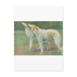 Borzoi (Russian Wolfhound) Postcard