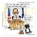Bo's Accident In The Oval Office Funny Poster posters