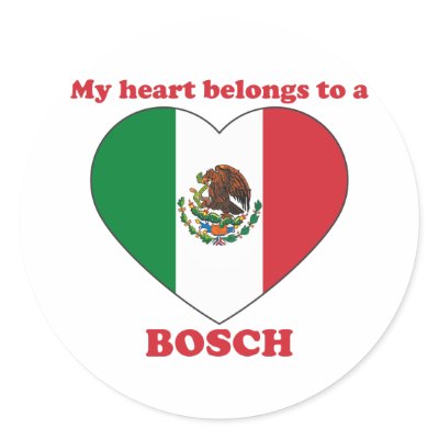 Bosch Round Stickers by ValentinesDayTshirts