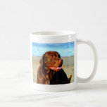 Bosco - Chocolate Labrador Art Mugs