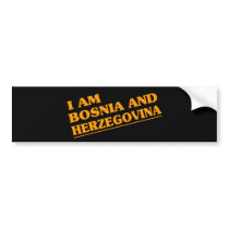BOSNIA AND HERZEGOVINA BUMPER STICKERS