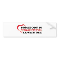 BOSNIA AND HERZEGOVINA BUMPER STICKERS