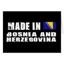 BOSNIA AND HERZEGOVINA CARD