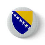 Bosnia And Herzegovina Coat of Arms detail Button