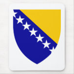 Bosnia and Herzegovina Coat of Arms Mousepad