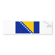 Bosnia and Herzegovina Flag BA Bumper Sticker