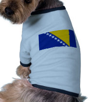 Bosnia and Herzegovina Flag BA Pet Tee Shirt