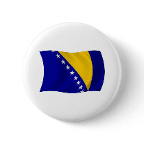 Bosnia and Herzegovina Flag Button