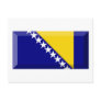 Bosnia and Herzegovina Flag Jewel Post Card
