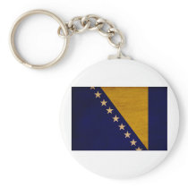 Bosnia and Herzegovina Flag Key Chain