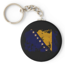 Bosnia and Herzegovina Flag Key Chains