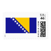 Bosnia and Herzegovina Flag Postage Stamp