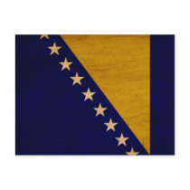 Bosnia and Herzegovina Flag Postcards