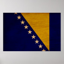 Bosnia and Herzegovina Flag Posters