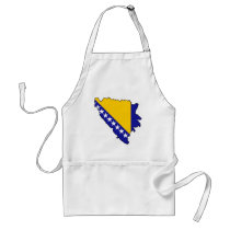 Bosnia and Herzegovina map BA Apron