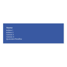 Bosnia -Chubby Business Card Templates