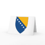 Bosnia Coat of Arms Greeting Card