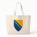 Bosnia Coat of Arms Tote Bag