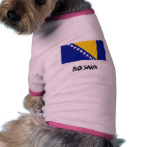 Bosnia Flag pet clothing by flagshirt Bosnia Flag pet clothing