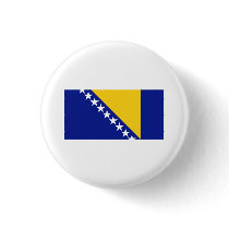 Bosnia FLAG International buttons by flagshirt Bosnia FLAG International buttons