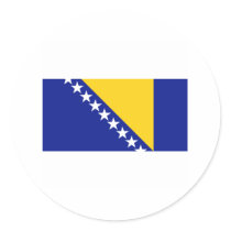 Bosnia FLAG International stickers